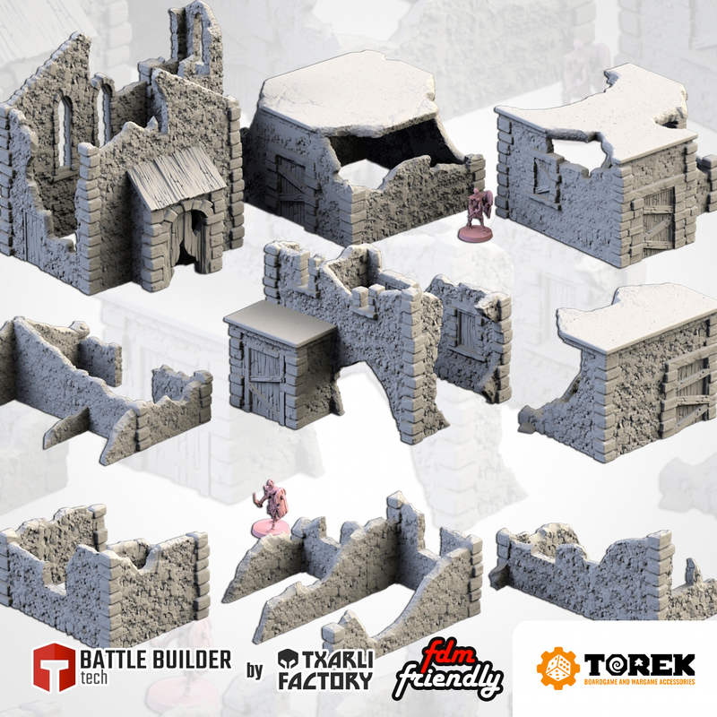 Ville abandonnée (9 models) - Abandoned Town Ville abandonnée (9 models) - Abandoned Town