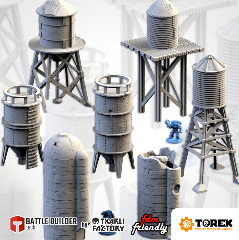 Silos (7 models) - Silo / Storage tank