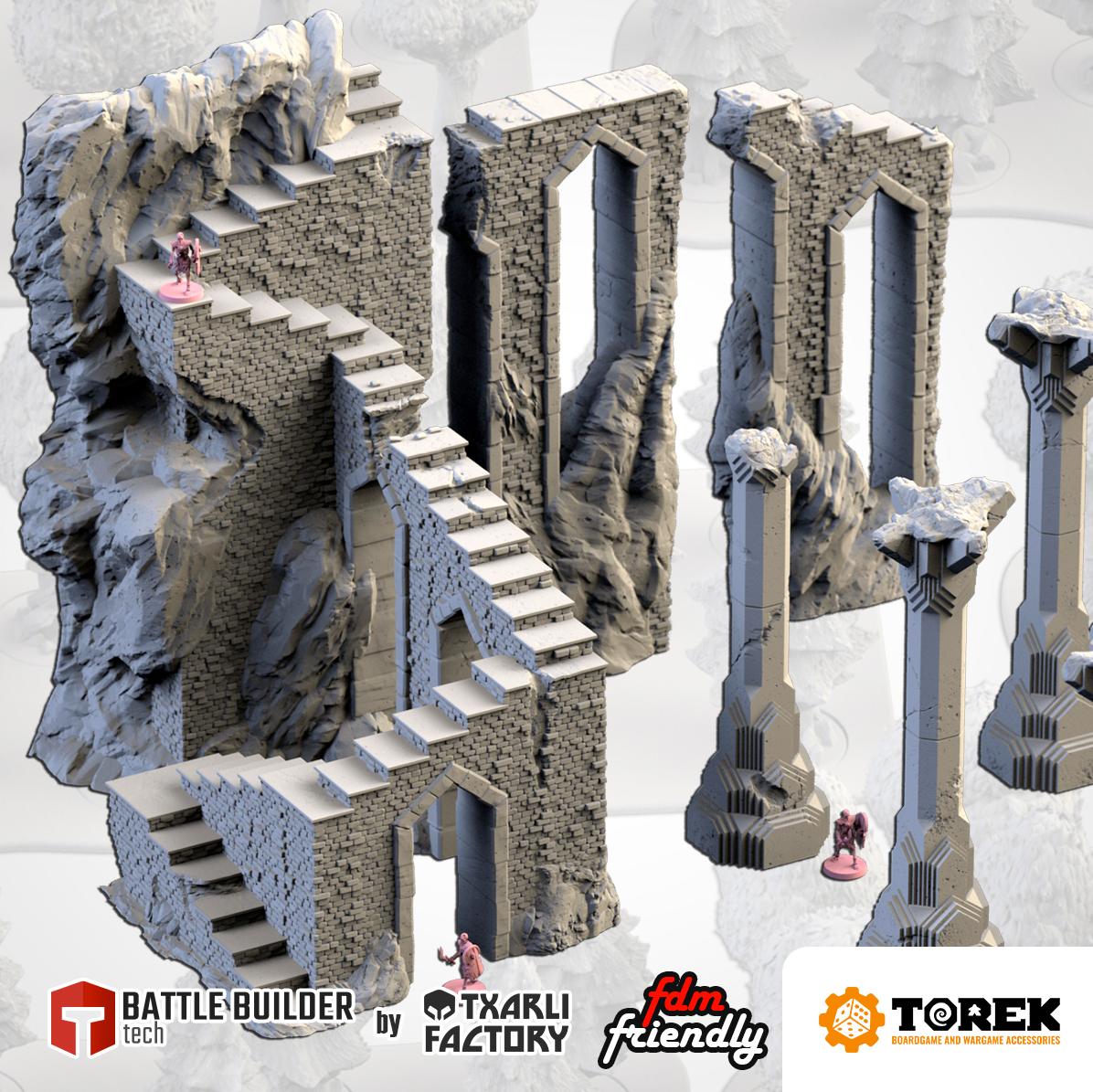 Mines Naines (15 models) - Dwarven Mine