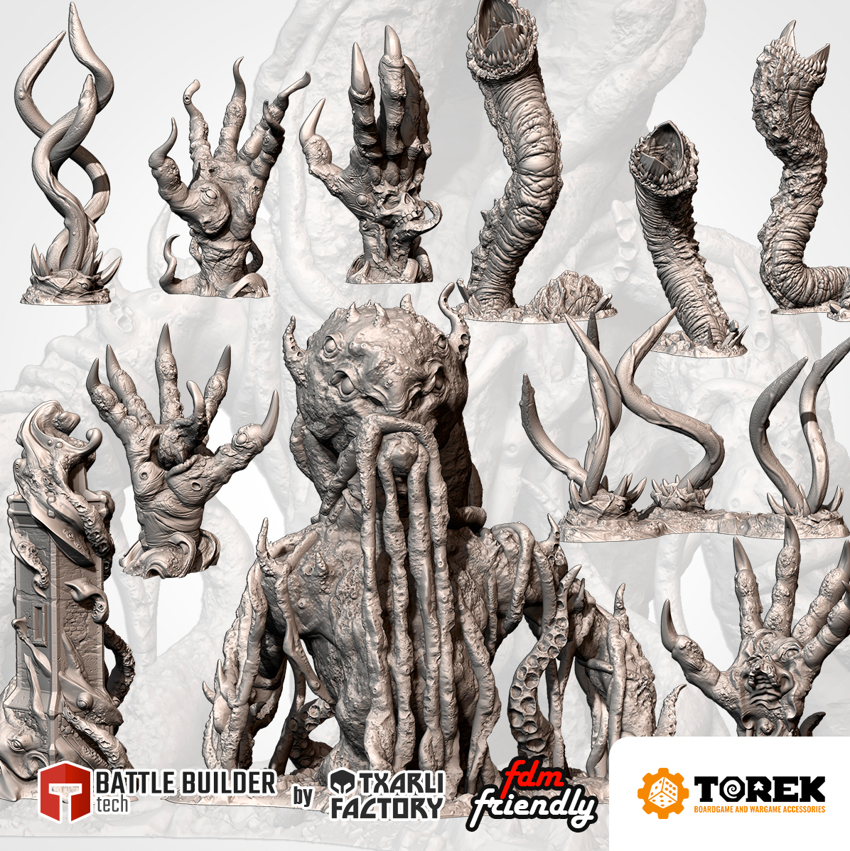 L'enfer (11 models) - Hellish terrains