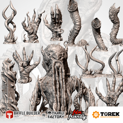 L'enfer (11 models) - Hellish terrains