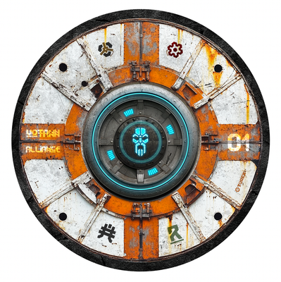 Gabarits d'objectifs /  target templates - Inspiration VOTANN for WARHAMMER 40000 ® Compatible