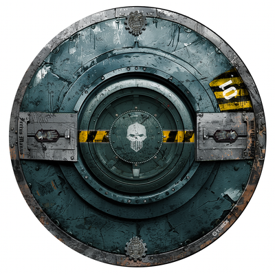 Gabarits d'objectifs /  target templates - inspiration Iron Hand for WARHAMMER 40000 ® Compatible