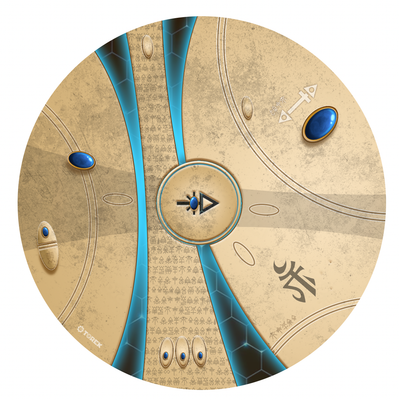 Gabarits d'objectifs /  target templates - Inspiration ELDAR / AELDARI for WARHAMMER 40000 ® Compatible