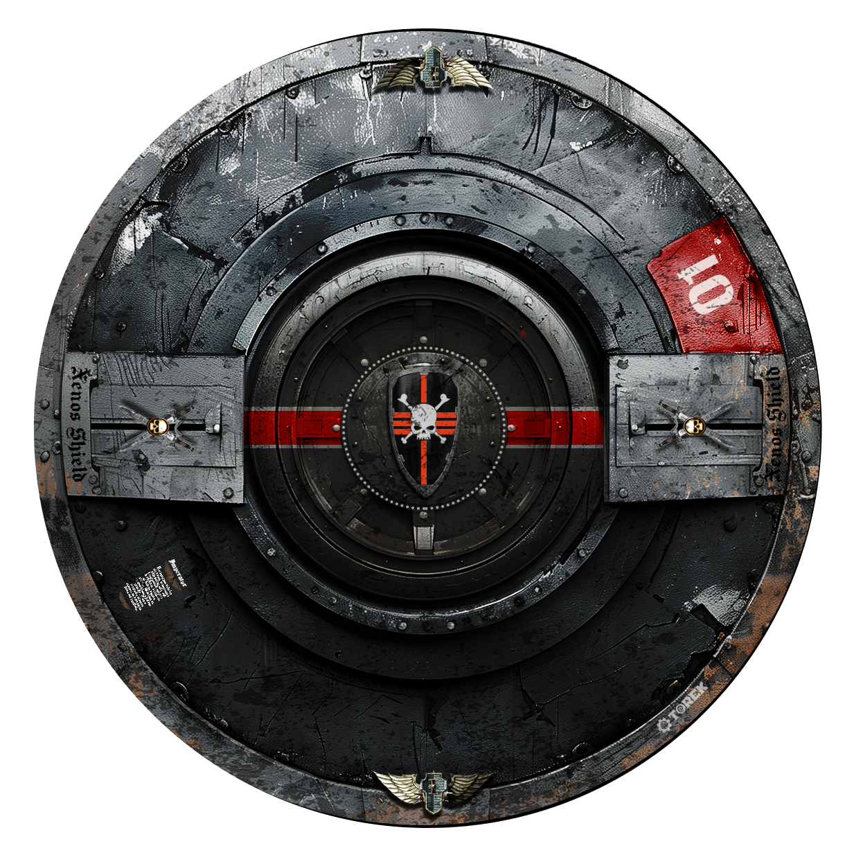 Gabarits d'objectifs /  target templates - inspiration Death Watch for WARHAMMER 40000 ® Compatible