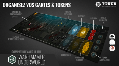 Playmat Warhammer Underworlds ® Compatible