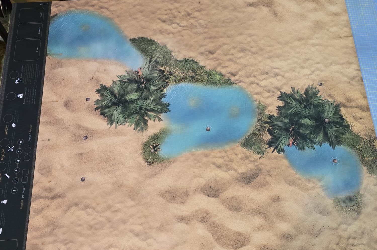 Battlemat Oasis ASOIAF, VF, avec défaut