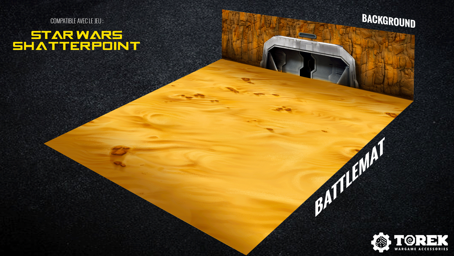 Battlemat Tatooine (Compatible Star Wars Shatterpoint)