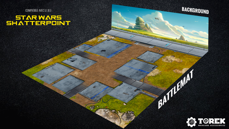 Battlemat Lothal (Compatible Star Wars Shatterpoint)