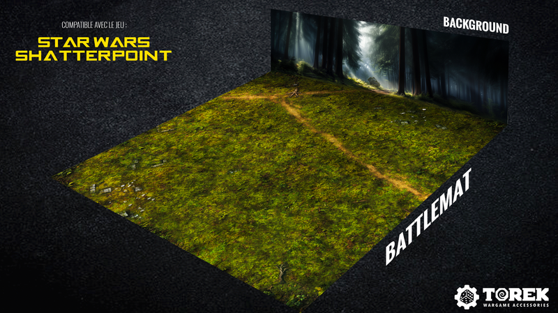 Battlemat Endor (Compatible Star Wars Shatterpoint®)
