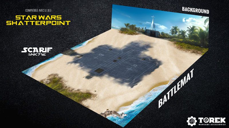 Battlemat Scarif (Compatible Star Wars Shatterpoint)