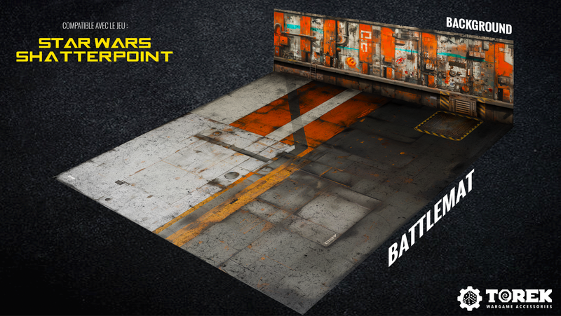 Battlemat Bas Fond (Compatible Star Wars Shatterpoint®) - Saison 2024