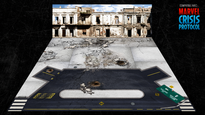 Battlemat Sokovie (Compatible Marvel Crisis Protocol)