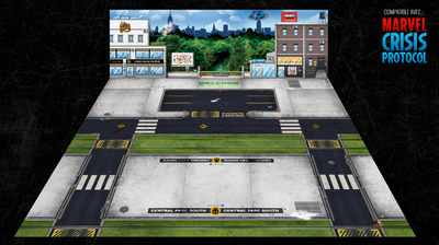 Battlemat Welcome to Central park (Compatible Marvel Crisis Protocol)