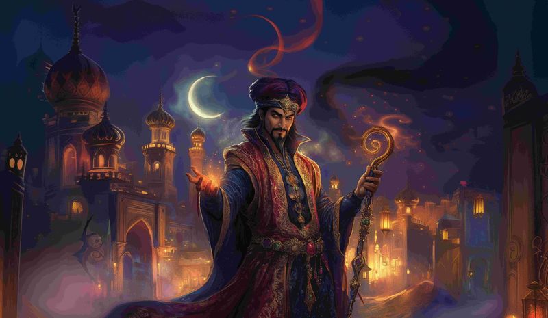 PLAYMAT  inspired by Jafar LORCANA