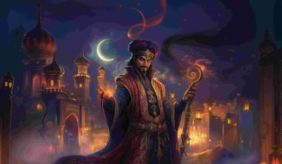 PLAYMAT  inspired by Jafar LORCANA