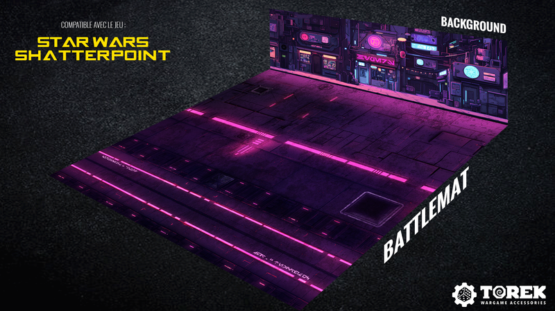 Battlemat Coruscant (Compatible Star Wars Shatterpoint®)