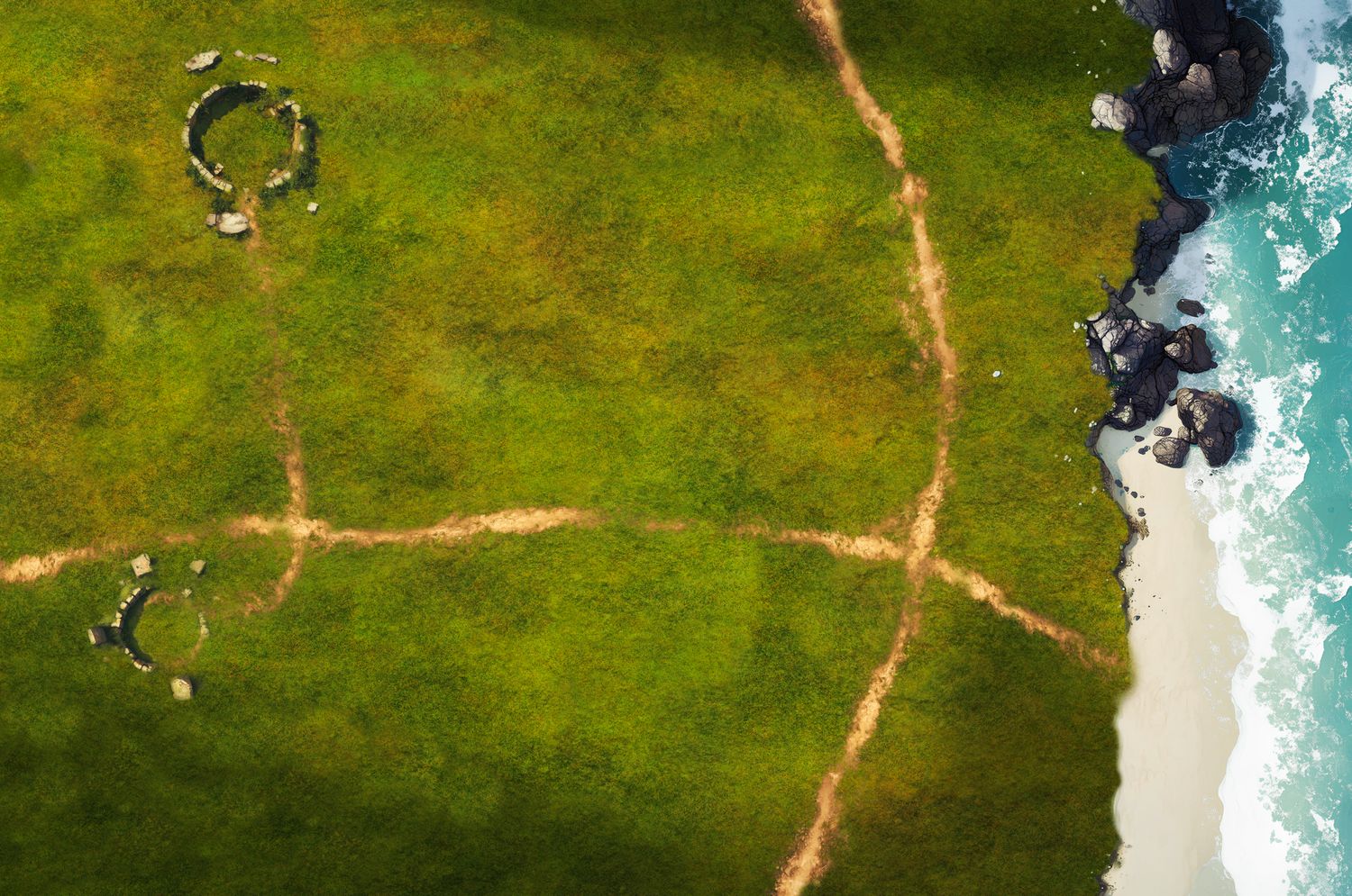 Battlemat The Coast