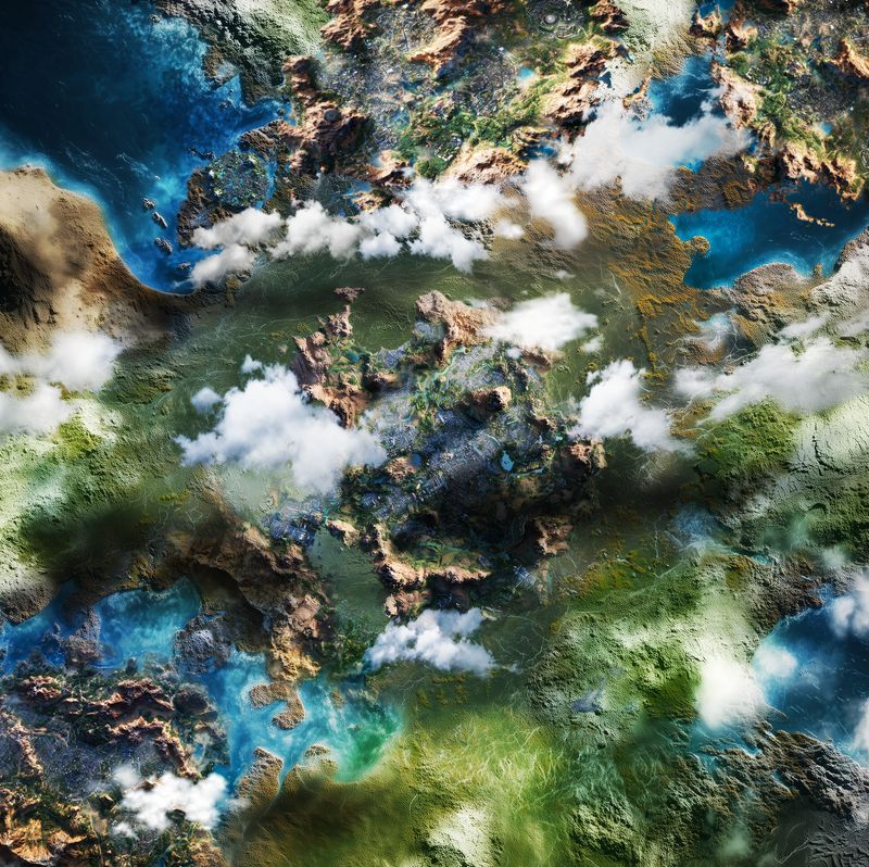 Tapis orbite - Jour - 4'x4' - Compatible Dropfleet Tapis orbite - Jour - 4'x4' - Compatible Dropfleet