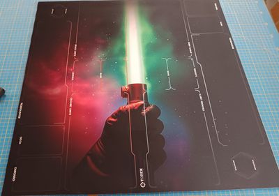 Playmat Light Saber Star Wars Unlimited compatible 2 players