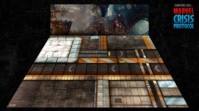 Battlemat Another galaxy (Compatible Marvel Crisis Protocol®)