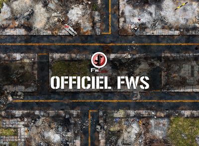 ​Battle Mat "Urbain FWS" – Édition officielle French Wargame Studio x Torek