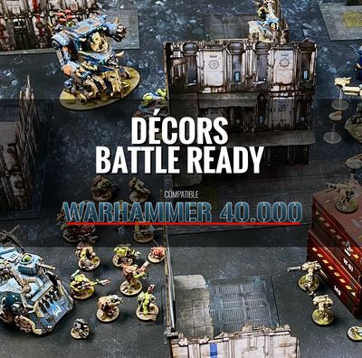 Décors Battle Ready - Table complète WTC