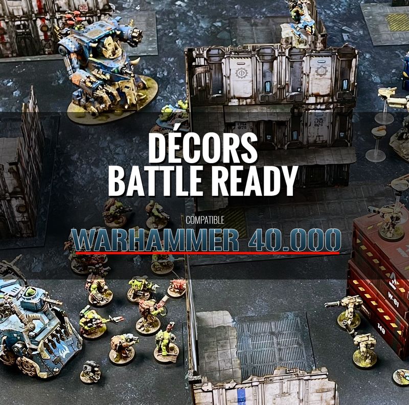 Décors Battle Ready - Table complète WTC
