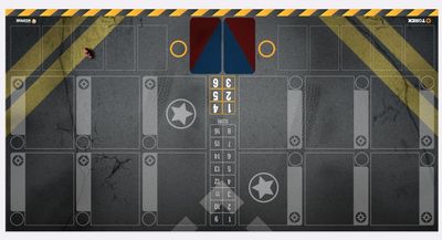 Playmat 2 joueurs Compatible Marvel Crisis Protocol V2