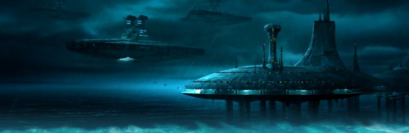 Fond de Table Kamino (Compatible Star Wars Shatterpoint)