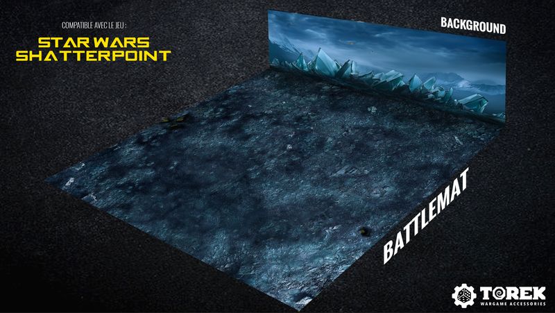Battlemat Mandalore (Compatible Star Wars Shatterpoint)