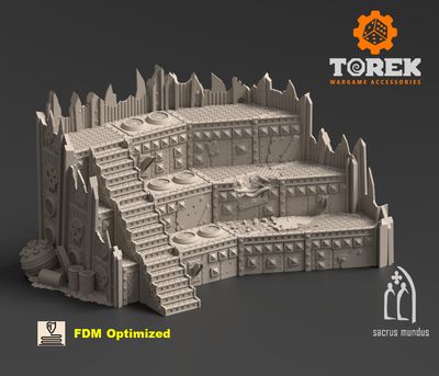 Warpzel-1A. Ork Space Program Terraces B