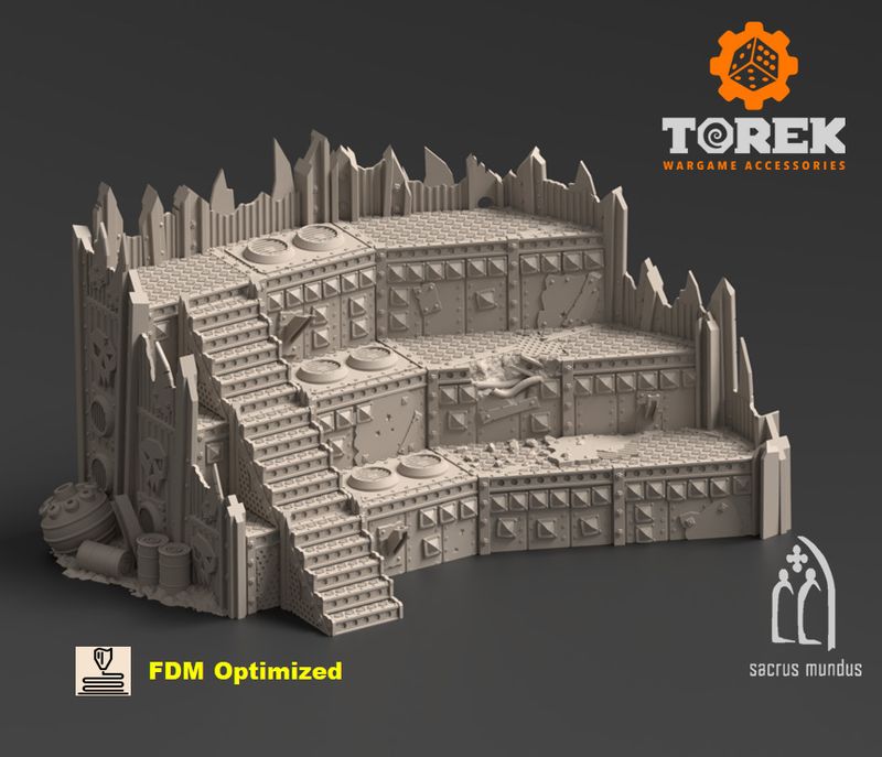 Warpzel-1A. Ork Space Program Terraces B