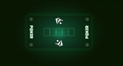 Tapis Poker vert 140cm/75cm