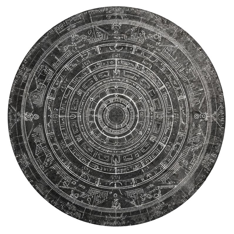 Gabarits d'objectifs /  target templates - Générique Stone for WARHAMMER The Old World ® Compatible