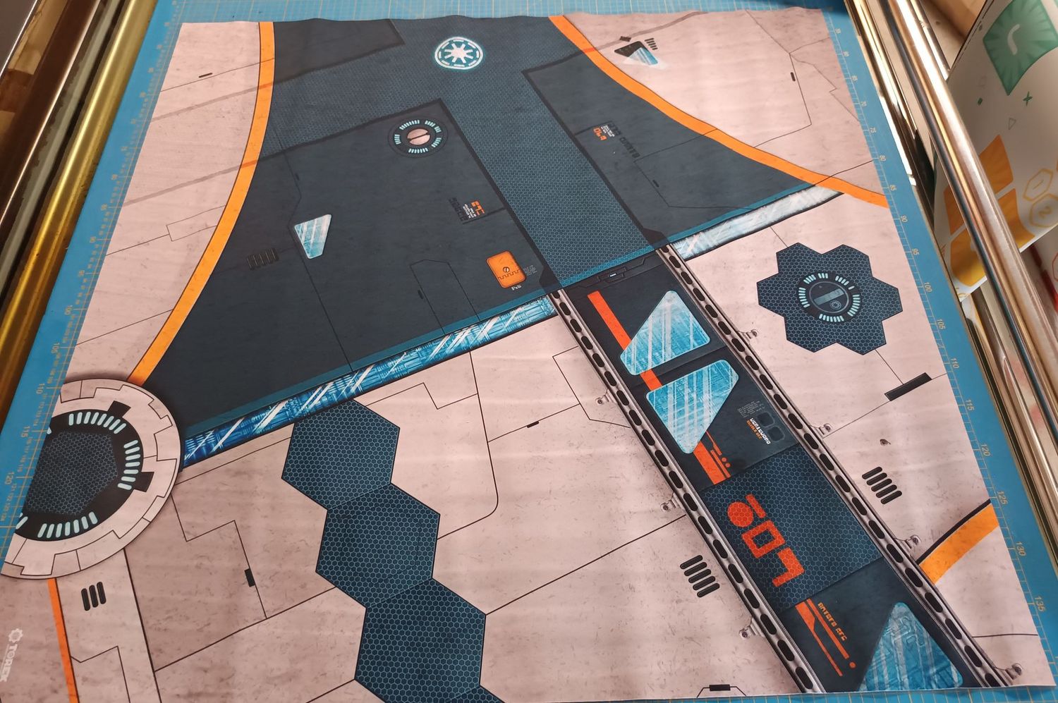 Battlemat Republic City (Compatible Star Wars Shatterpoint) Défaut : 10-07