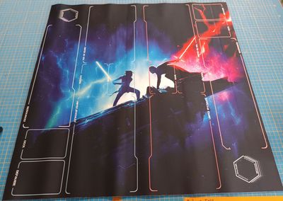 Playmat Duel Star Wars Unlimited compatible 2 players