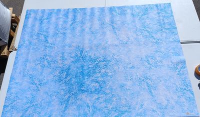 Battlemat Plaine gelée en 60"/44" sans marquage avec défaut 24-07