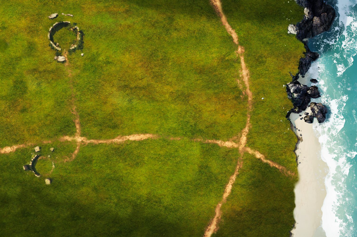 Battlemat The Coast