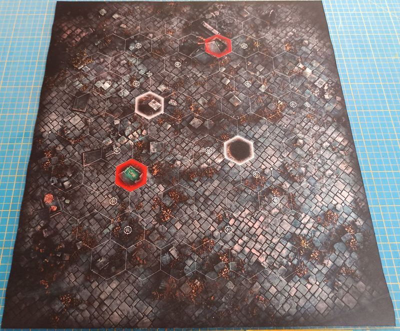 Battlemat Réversible compatible Warhammer Underworlds ® inspiration Cimetière A/B avec Défauts 22-07 Battlemat Réversible compatible Warhammer Underworlds ® inspiration Cimetière A/B avec Défauts 22-07