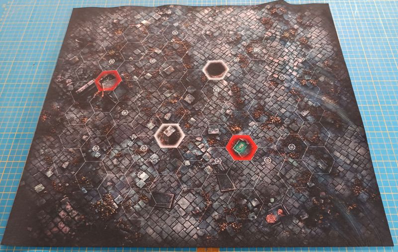 Battlemat Réversible compatible Warhammer Underworlds ® inspiration Cimetière - Lave avec Défauts 08-07 Battlemat Réversible compatible Warhammer Underworlds ® inspiration Cimetière - Lave avec Défauts 08-07