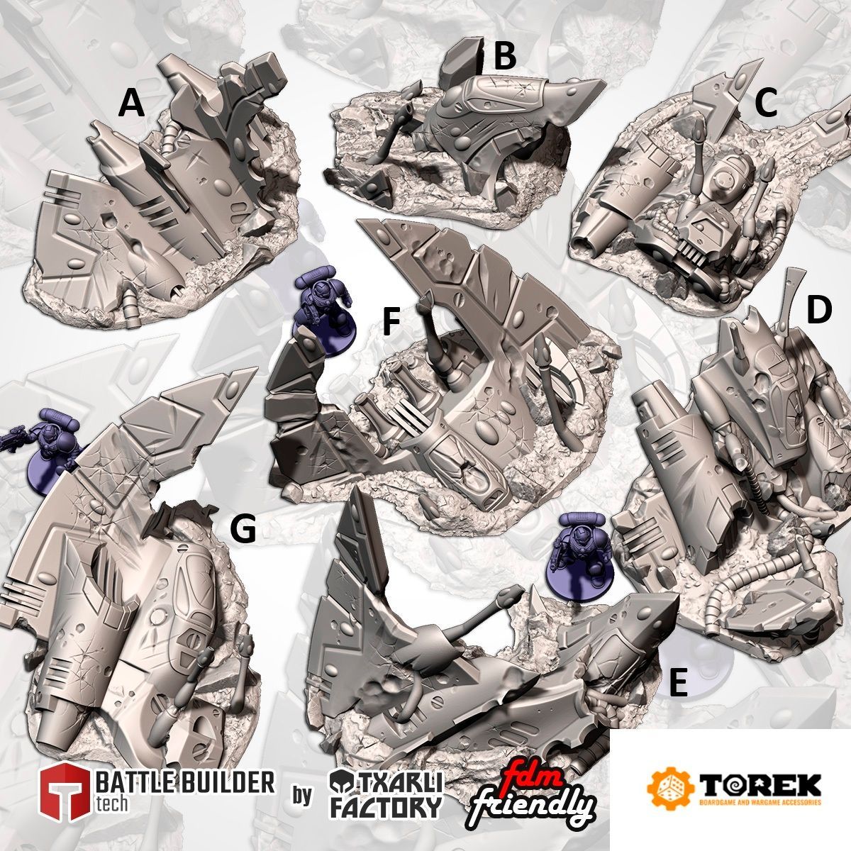 Xenos Crashed Ships
