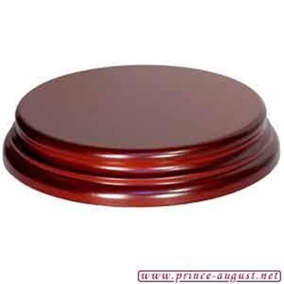 Rond  11,5x2,3 cm Acajou