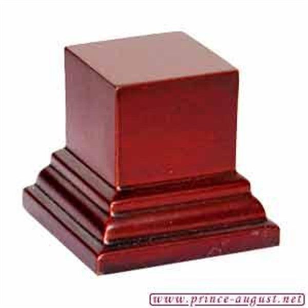 Carré 3x3x4 cm Acajou