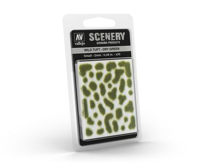 Wild Tuft - Dry Green -Vert Sec 2mm