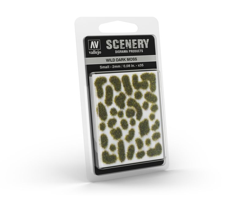 Wild Dark Moss - Mousse Foncée Sauvage 2mm