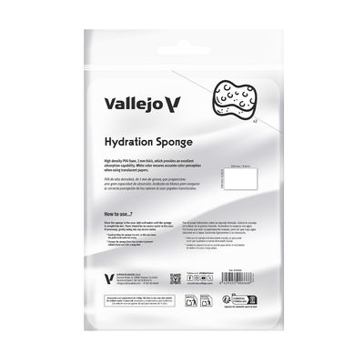 2 éponges d’hydratation réutilisables (220 x 140 mm)
