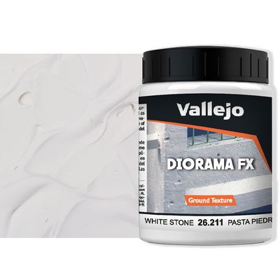 White Stone Paste  - Pierre artif, Blanche - 200ml