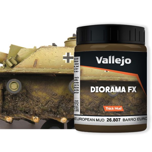 European Thick Mud - Boue épai, Europ, - 200ml