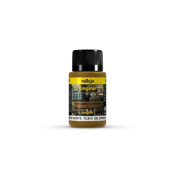 Effet moteur tâches d'huile